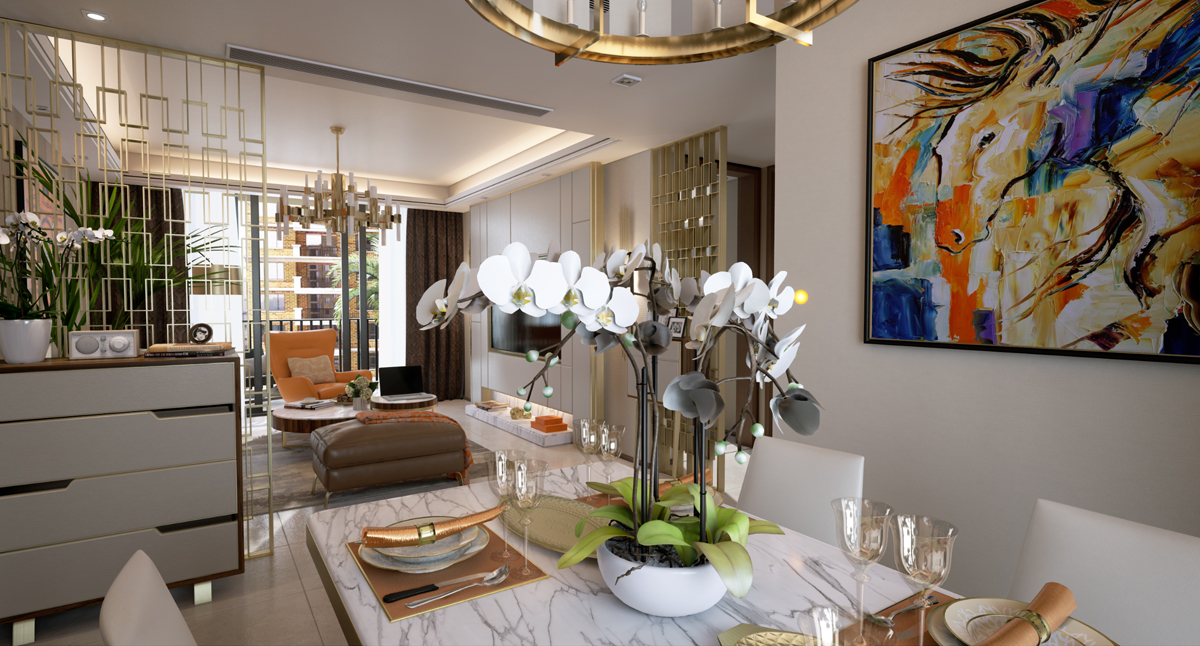 white modern kitchen design