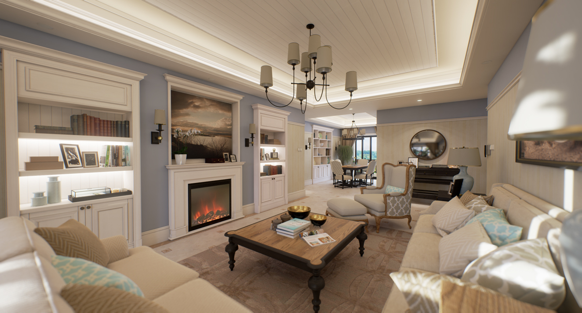 white modern kitchen design